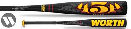 Picture of Worth 454 Senior Softball Bat
