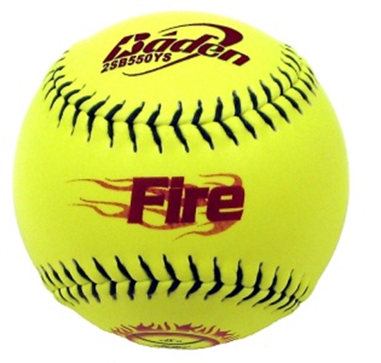 Picture of Softballs - Baden 11" Baden "Fire" Softball (1SPA311Y)