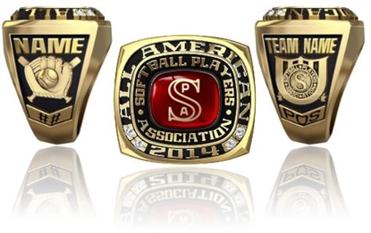 Picture of All American Ring or Pendant w/Stadium Top & SPA