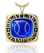 Picture of Great Lakes NIT Pendant w/Encrusted Ball
