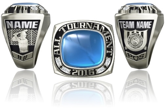 Picture of Men's All Tournament Ring/Pendant - Plain Stone