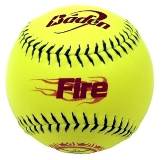 Picture of Baden "Fire" ( 1SPA312Y-02) Softballs