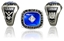 Picture of Women's Master's World Champion Ring or Pendant w/25pt Cubic Zirconia Tubeset